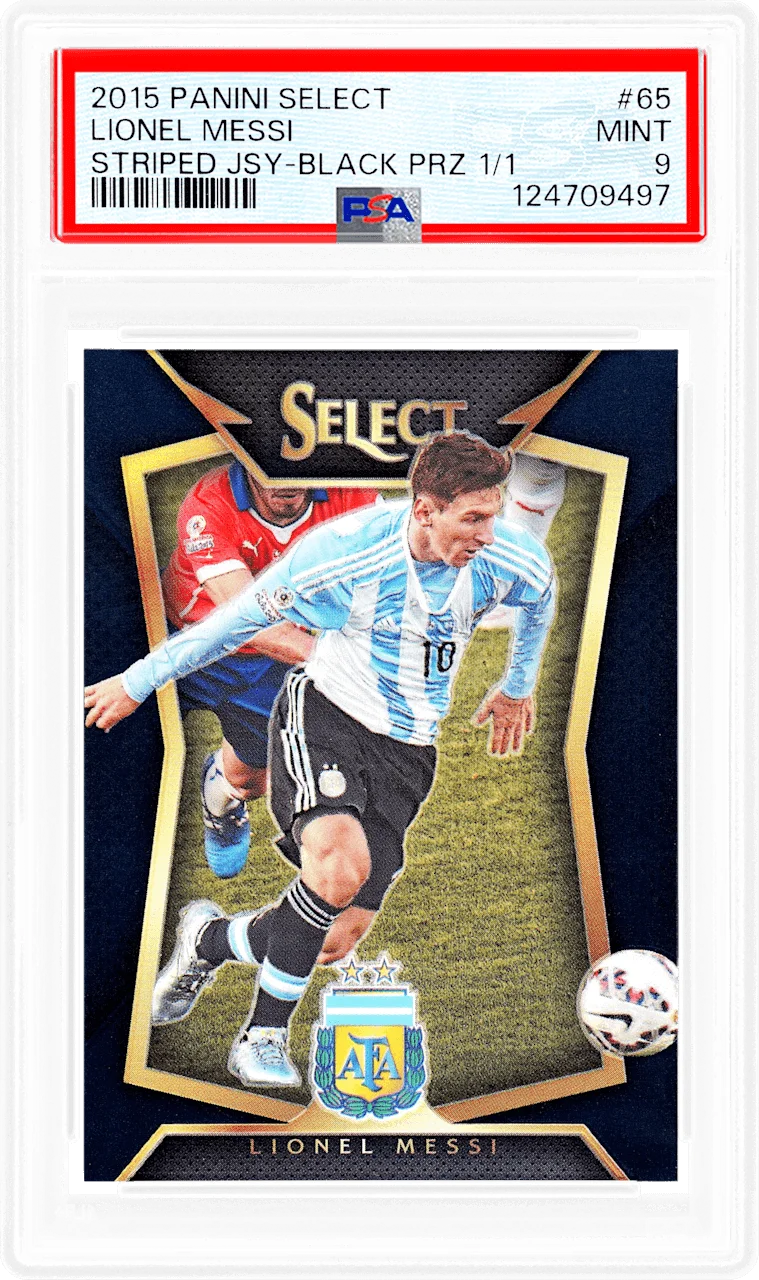 Lionel Messi graded card
